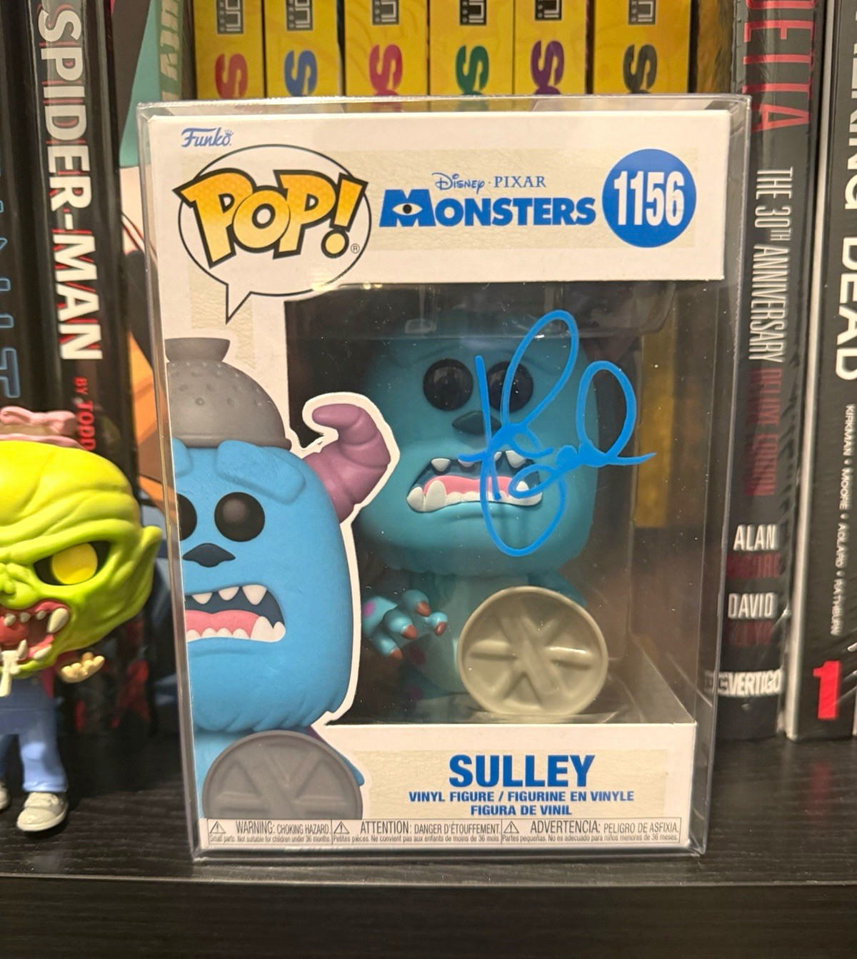 John Goodman signed Sulley Monsters Inc Beckett authenticated Funko Pop with COA