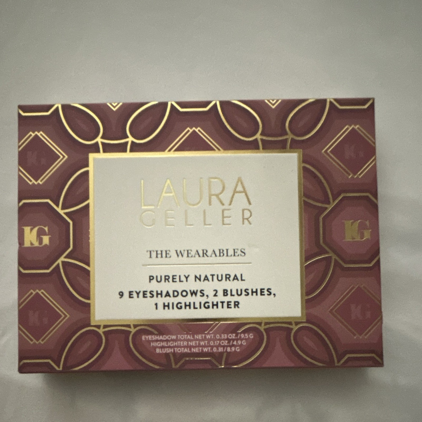 Laura Geller The Wearables Purely Natural Multi-Finish Palette 12pc Eye/Face