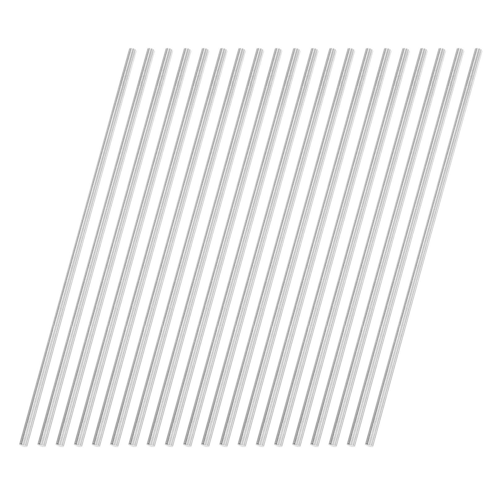 20Pcs Round Steel Rods 1.7mm x 100mm SKD11 Steel Solid Lathe Bar Stock Tool]