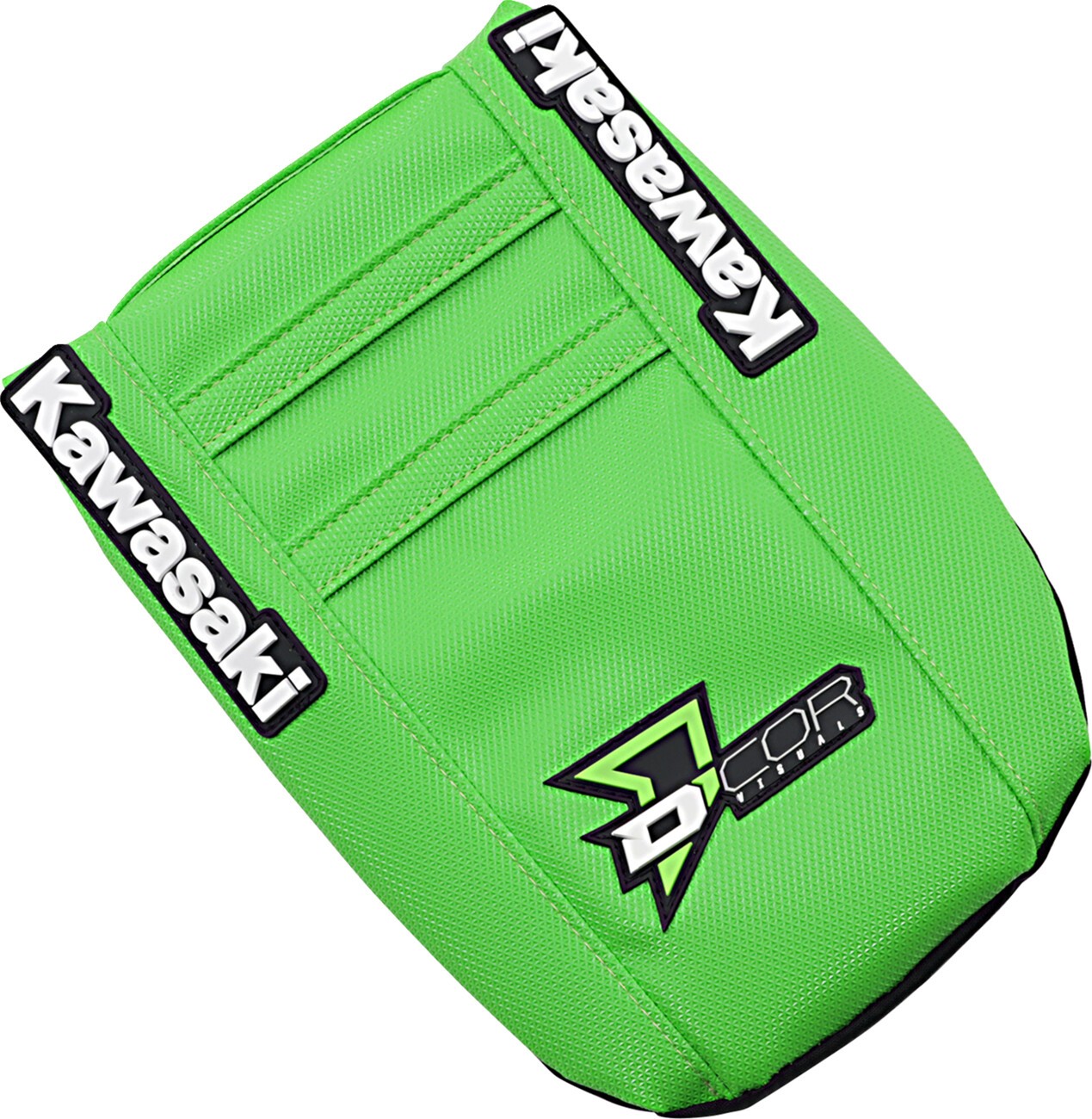 Dcor Factory Reinforced Seat Cover Green for KX '19-'26 Dcor Factory Reinforced Seat Cover Green for KX '19-'26