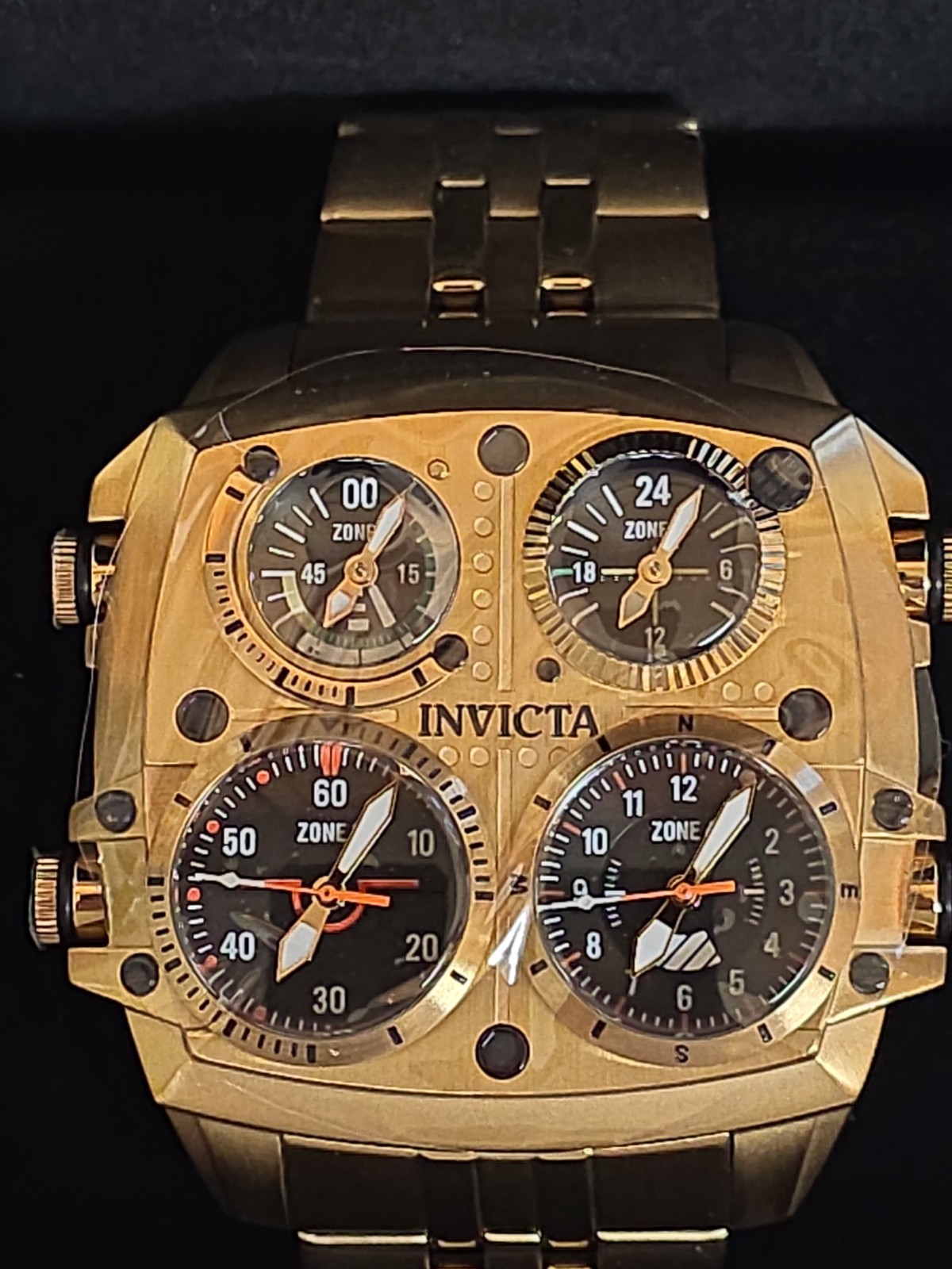 Invicta Aviator Zulu 48mm Mens Watch Brand New 49604 Comes In Invicta Case Invicta Aviator Zulu 48mm Mens Watch Brand New 49604 Comes In Invicta Case