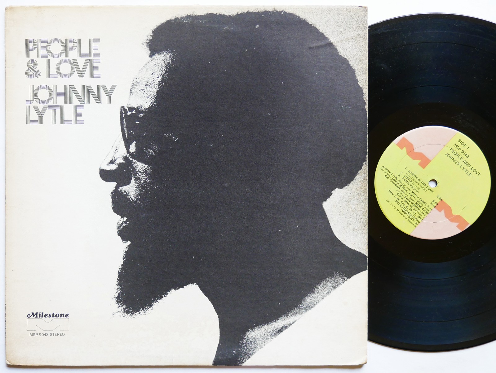 JOHNNY LYTLE People & Love LP MILESTONE MSP 9043 Orig US 1973 Jazz Funk