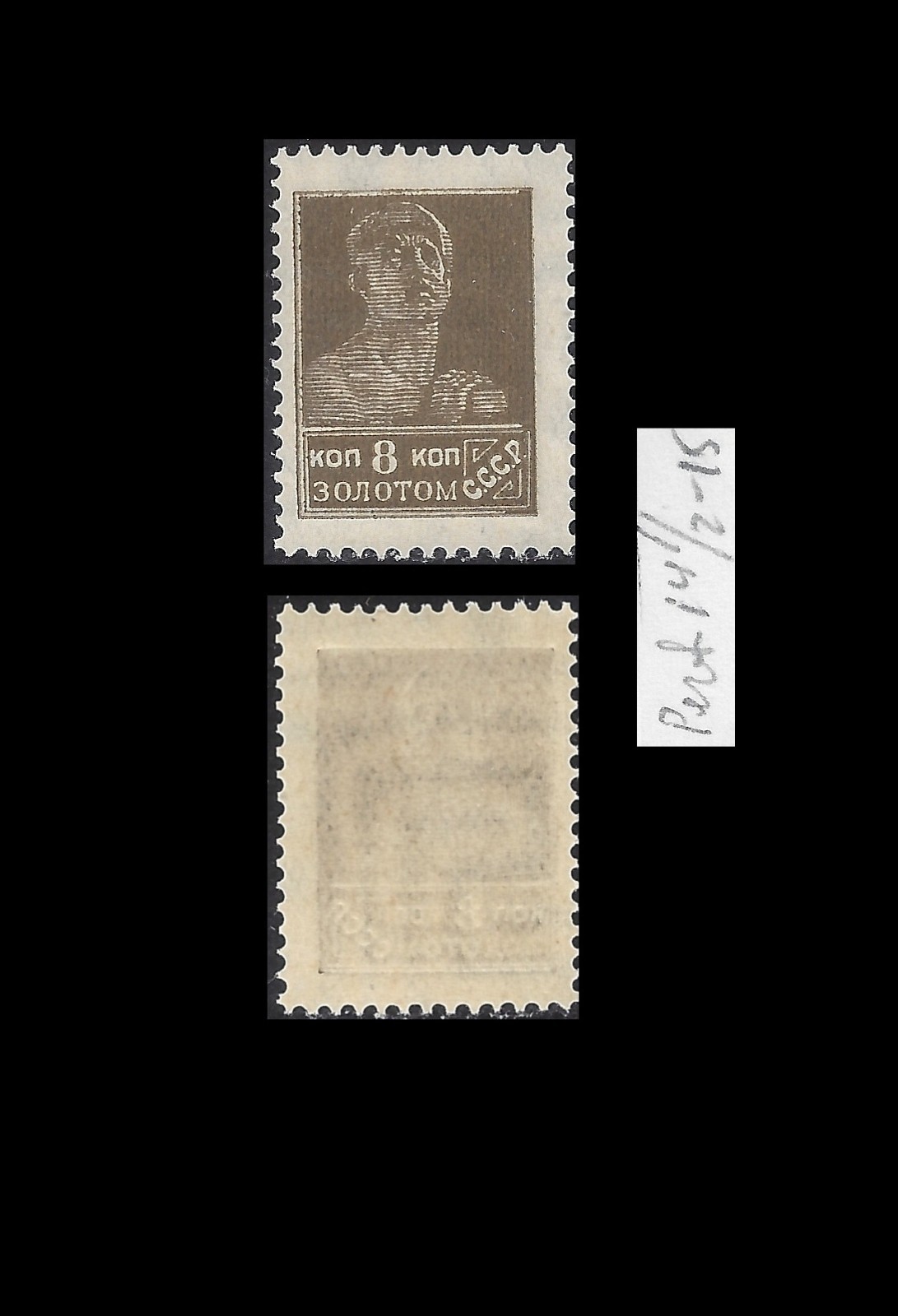 Russia. Worker. 1925-27. Scott 311a. MNH  (BI#NM1)