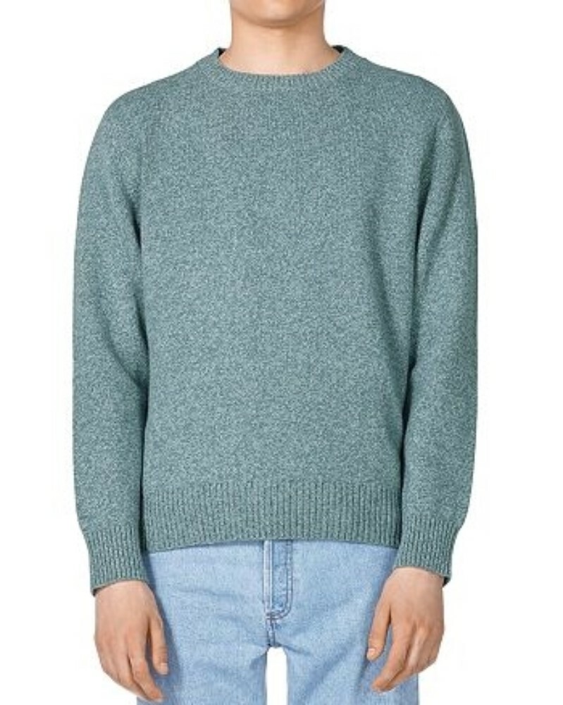 A.p.c. 257875 Men Marcus Wool Sweater Pie Size Large