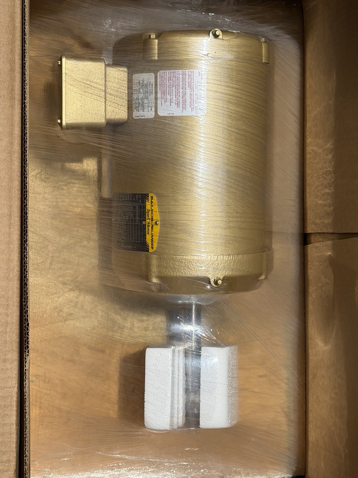 Baldor Super-E Motors 5HP 3 Phase 3490 2860 RPM Baldor Super-E Motors 5HP 3 Phase 3490 2860 RPM