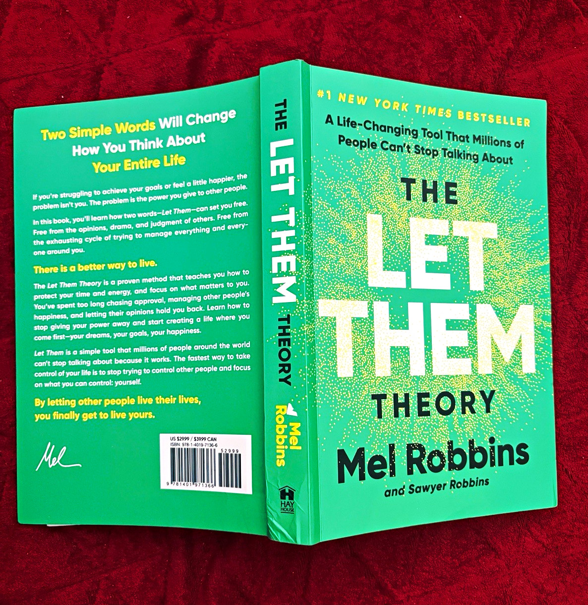 The Let Them Theory by Mel Robbins & Sawyer Robbins perper back The Let Them Theory by Mel Robbins & Sawyer Robbins perper back