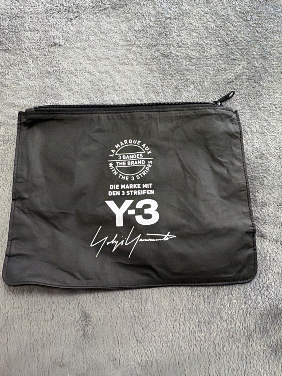 Y-3 Pouch Men Bag JPN Original Collaboration Yohji Yamamoto LTD Collection Y-3 Pouch Men Bag JPN Original Collaboration Yohji Yamamoto LTD Collection