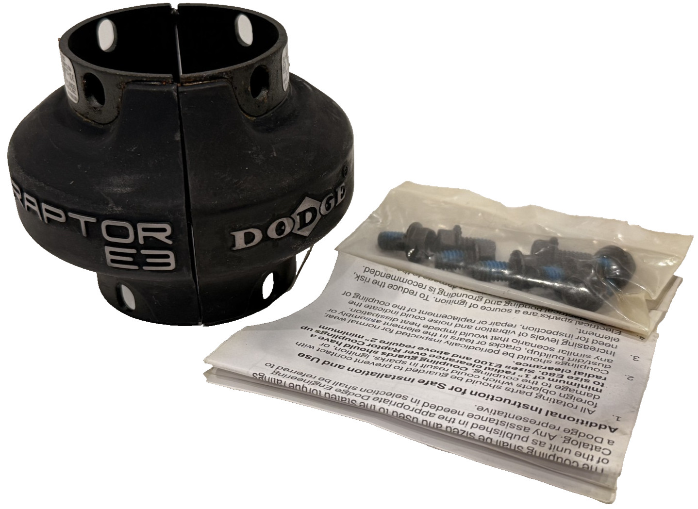 NEW DODGE 015844 RAPTOR E3 ELEMENT NEW DODGE 015844 RAPTOR E3 ELEMENT