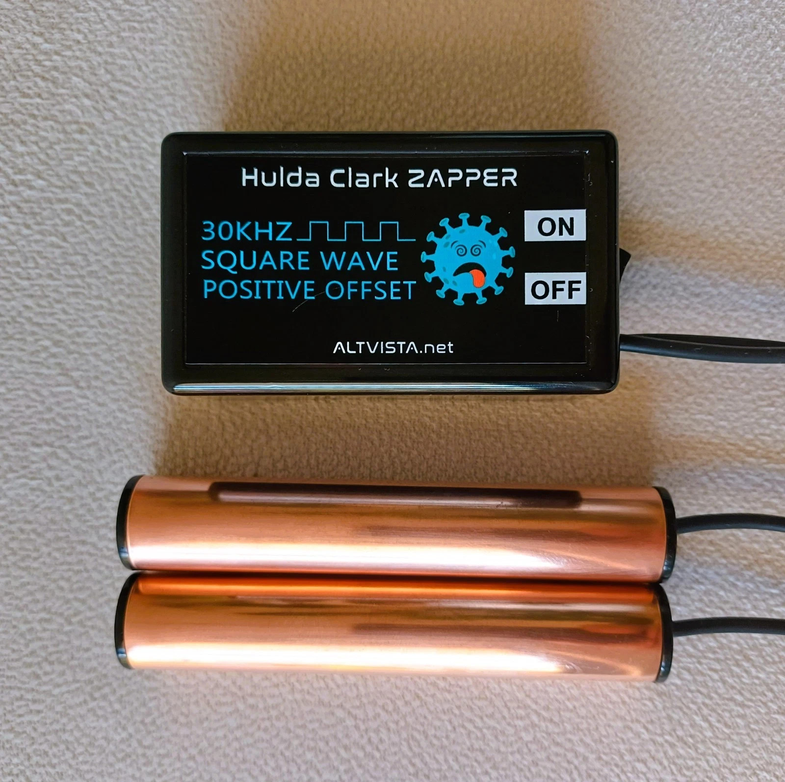 Hulda Clark mini Zapper – DIY Device, 30kHz Hulda Clark mini Zapper – DIY Device, 30kHz