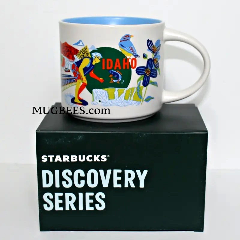Starbucks Discovery Series IDAHO Ceramic Coffee Tea Cup Mug 14oz NEW Starbucks Discovery Series IDAHO Ceramic Coffee Tea Cup Mug 14oz NEW