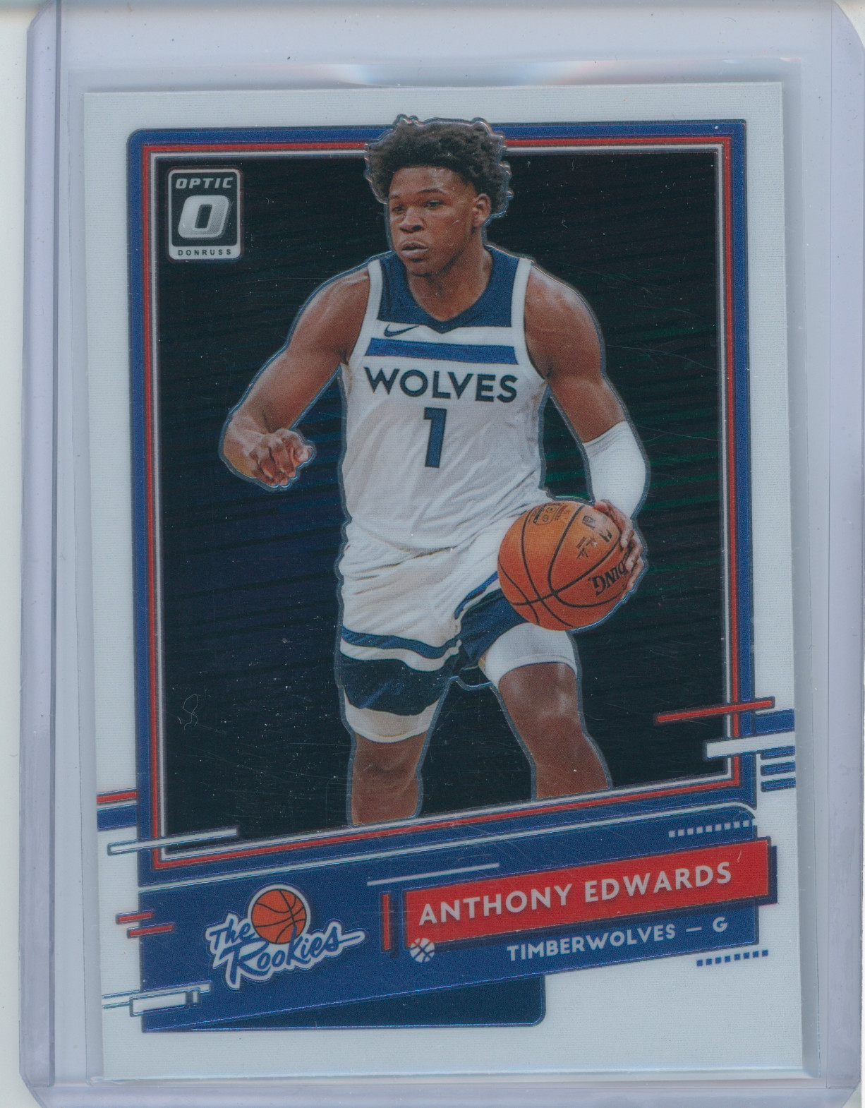 2020-21 Panini Donruss Optic - The Rookies Anthony Edwards #5 (RC) 2020-21 Panini Donruss Optic - The Rookies Anthony Edwards #5 (RC)