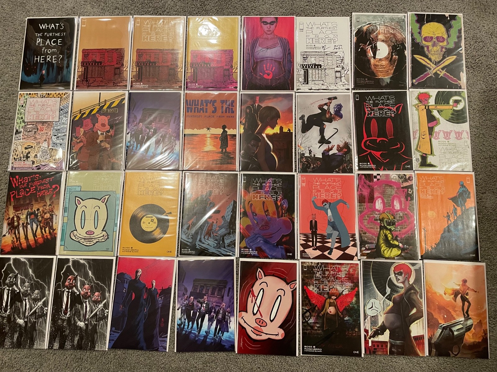 What's the Furthest Place From Here - Massive  #1 First Issue  Lot - SIGNED