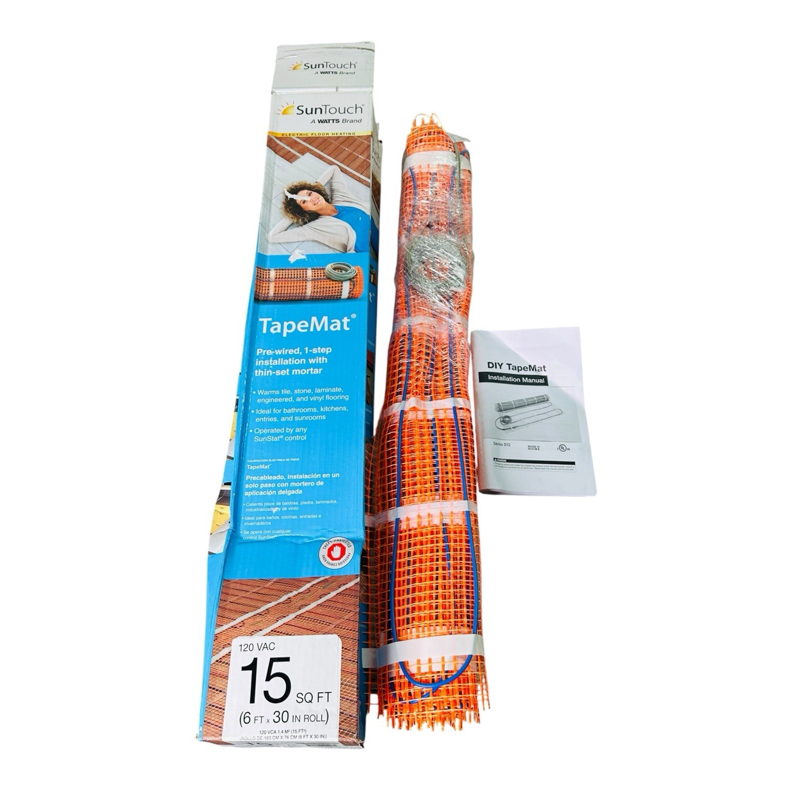 SunTouch Floor Warming TapeMat 6\' x 30\