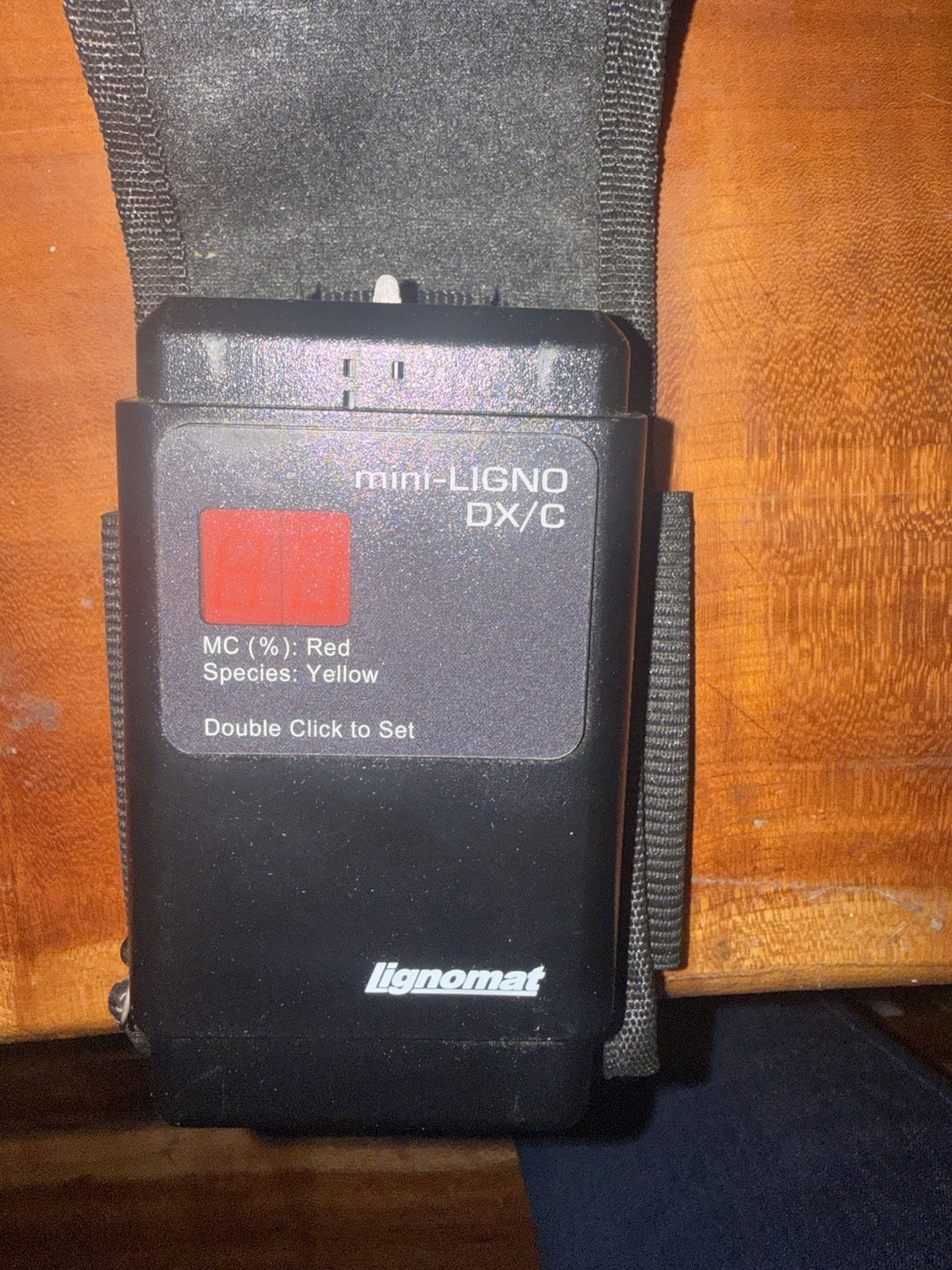 Lignomat Mini-Ligno DX Moisture Meter with Case and Instructions Lignomat Mini-Ligno DX Moisture Meter with Case and Instructions