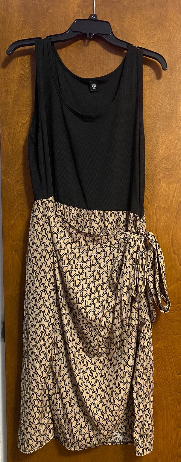 SHEIN Curve Wrap Dress Mid Length 2XL SHEIN Curve Wrap Dress Mid Length 2XL