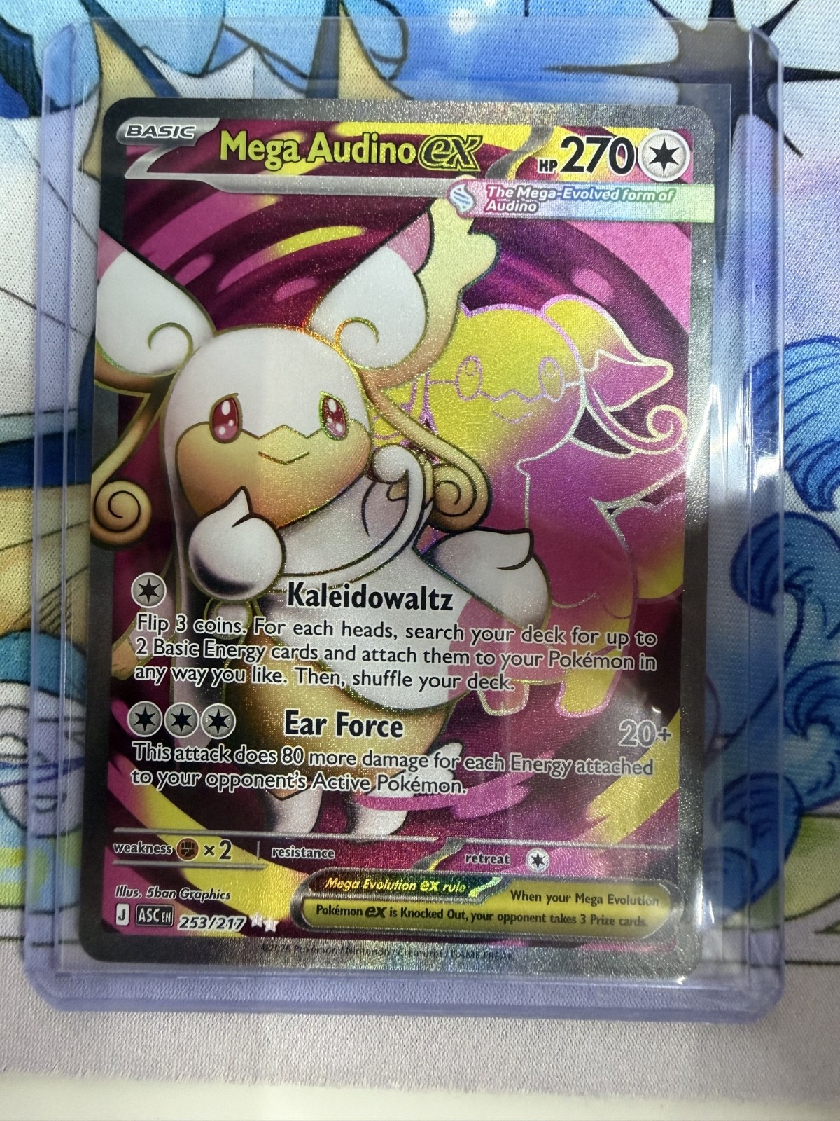 Mega Audino ex 253/217 Me: Ascended Heroes Holo