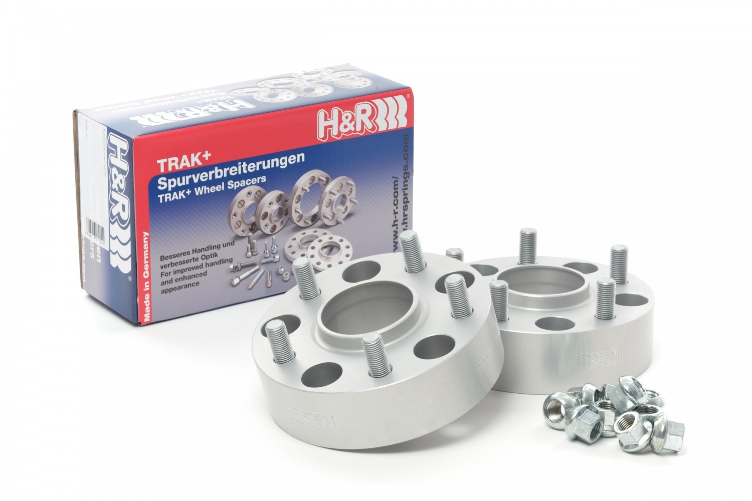 H&R for Trak+ 15mm DRM Wheel Spacer 5/114.3 Bolt Pattern 60.1 Center Bore Stud
