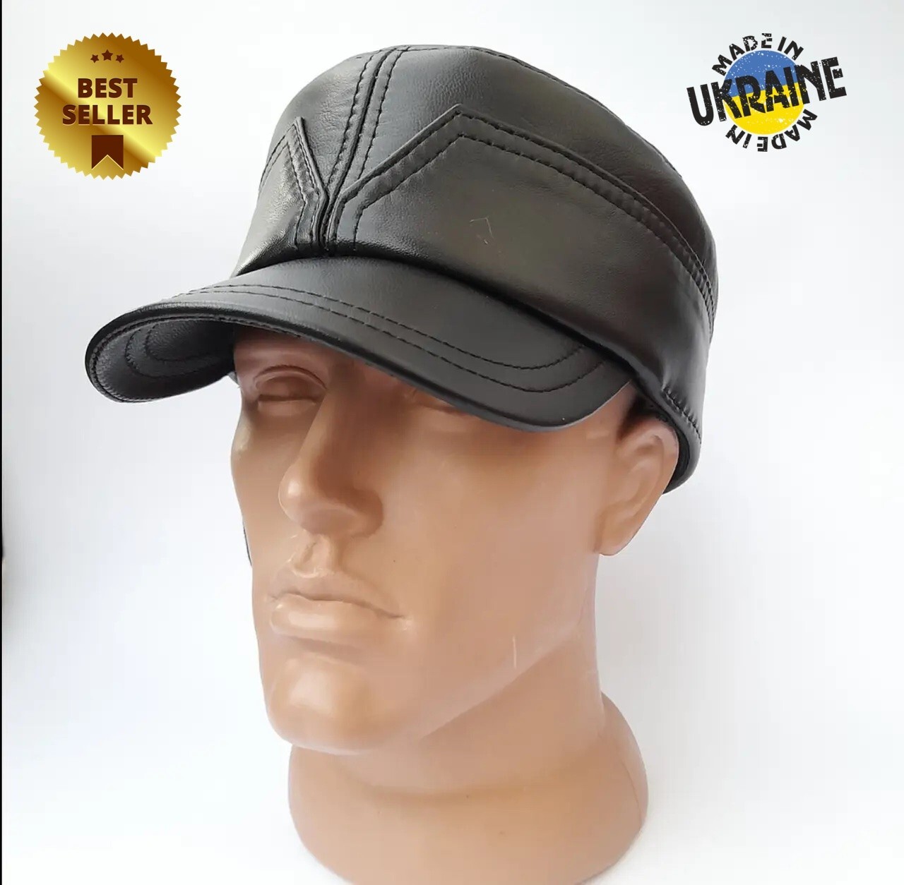 Mazepinka made of genuine leather, winter version Ukrainian rebels size 60 Mazepinka made of genuine leather, winter version Ukrainian rebels size 60