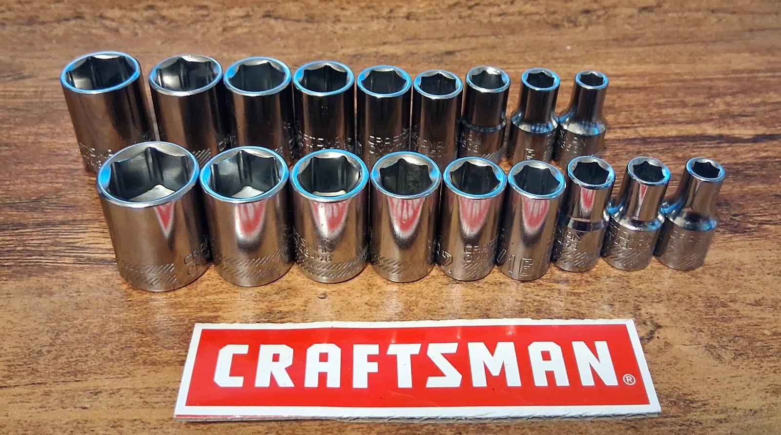 CRAFTSMAN 18 pc 1/4