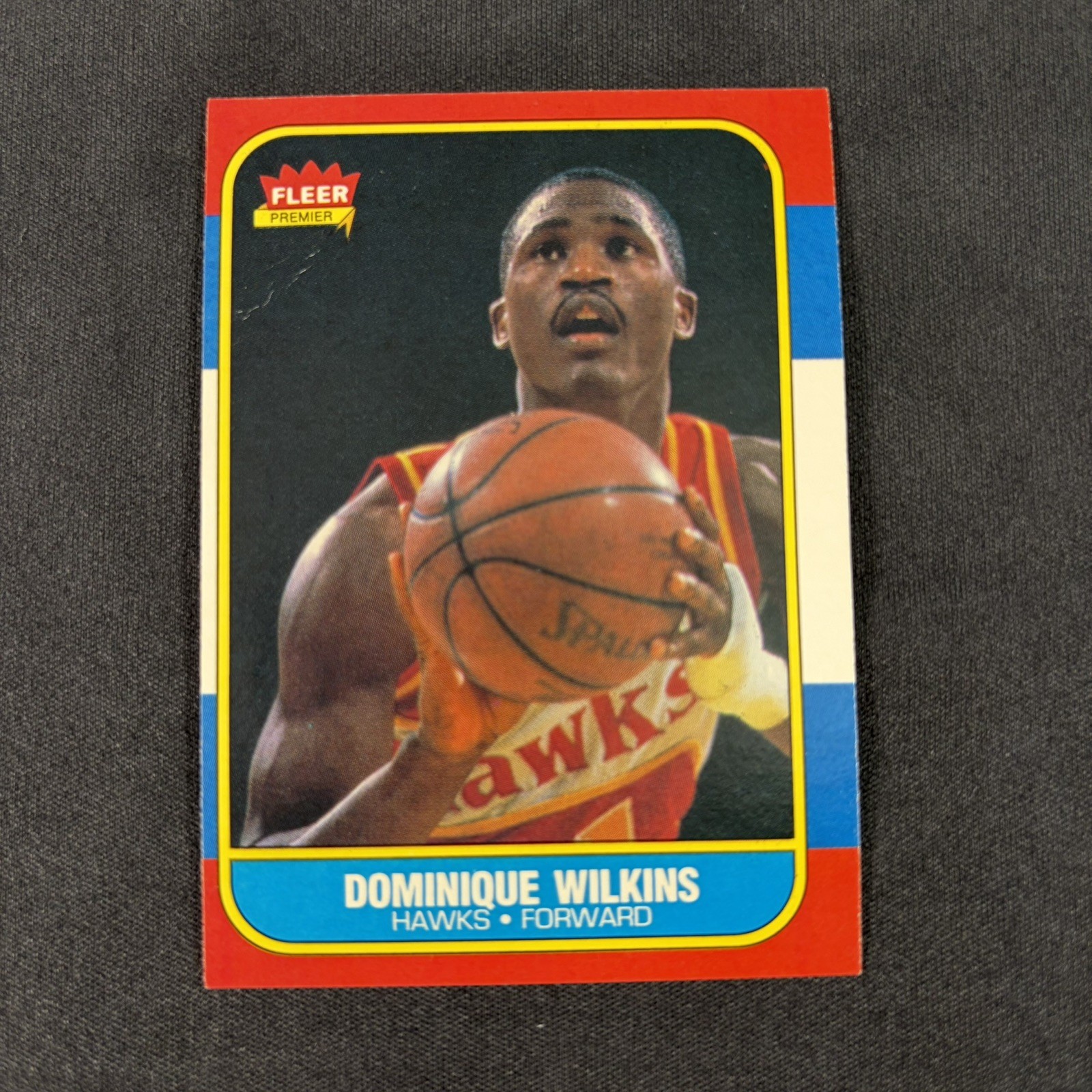 1986-87 Fleer #121 Dominique Wilkins RC