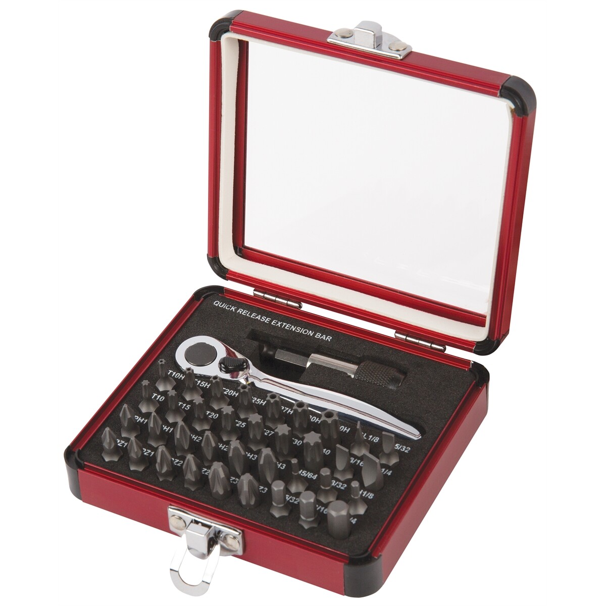 Sunex 9726 38 pc. Mini Ratchet and Bit Set