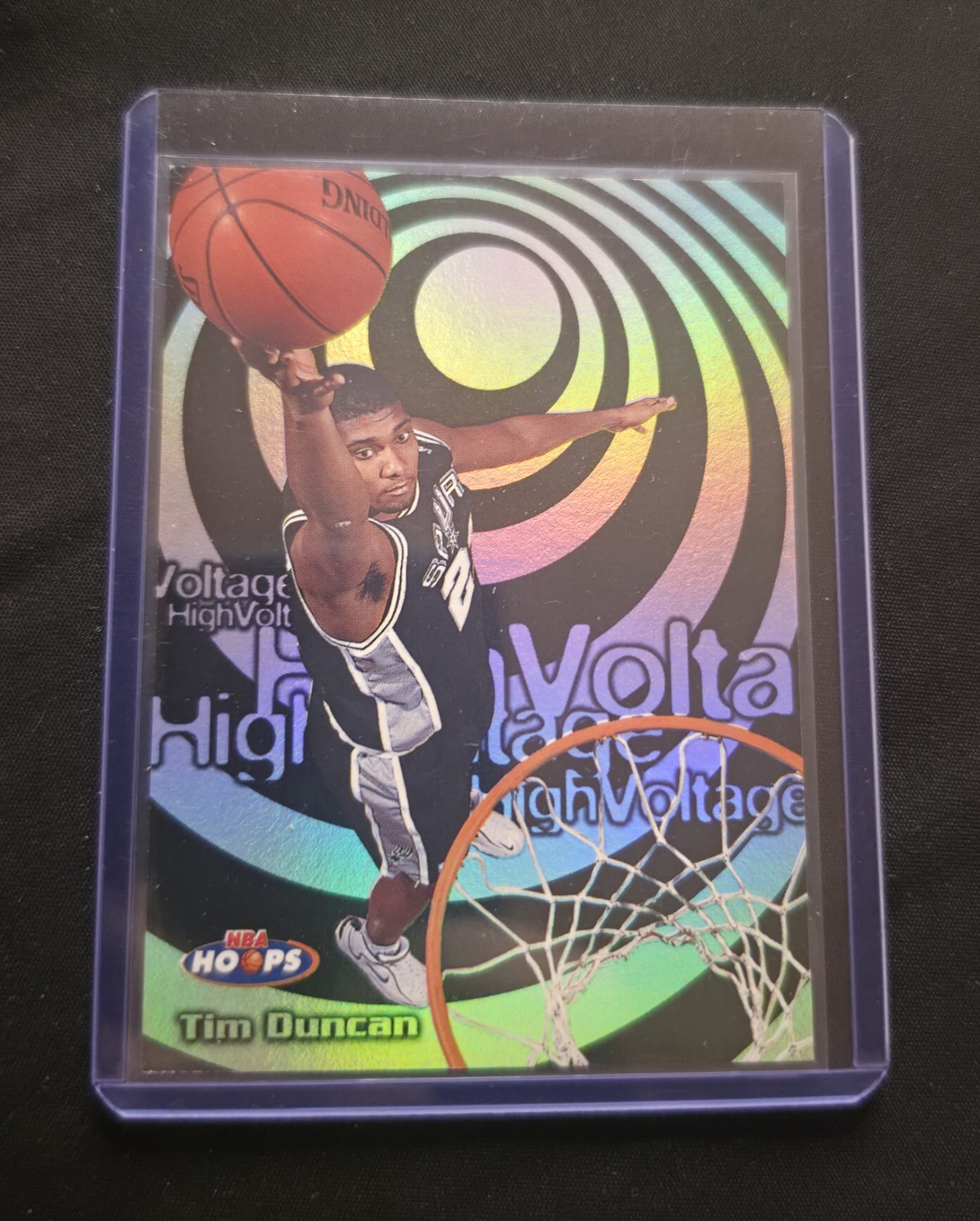 1997-98 NBA Hoops High Voltage Tim Duncan #15HV (RC) 1997-98 NBA Hoops High Voltage Tim Duncan #15HV (RC)