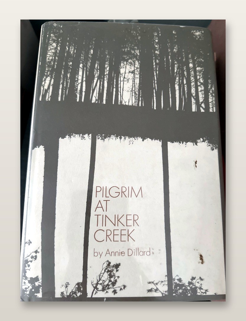 Pilgrim at Tinker Creek Annie Dillard 1974 Harper\'s Magazine Press Hardcover