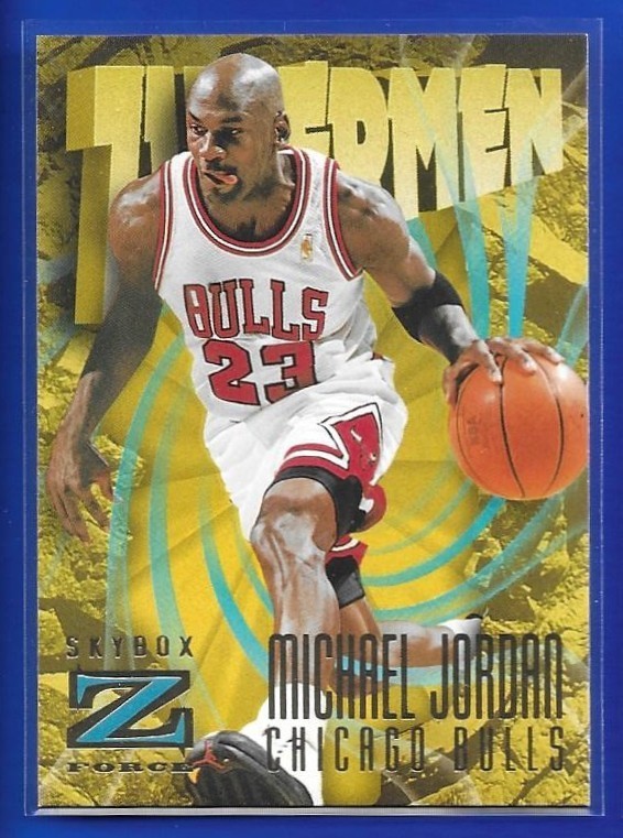 1996-97 Skybox Z Force Michael Jordan Zupermen #179 Bulls HOF