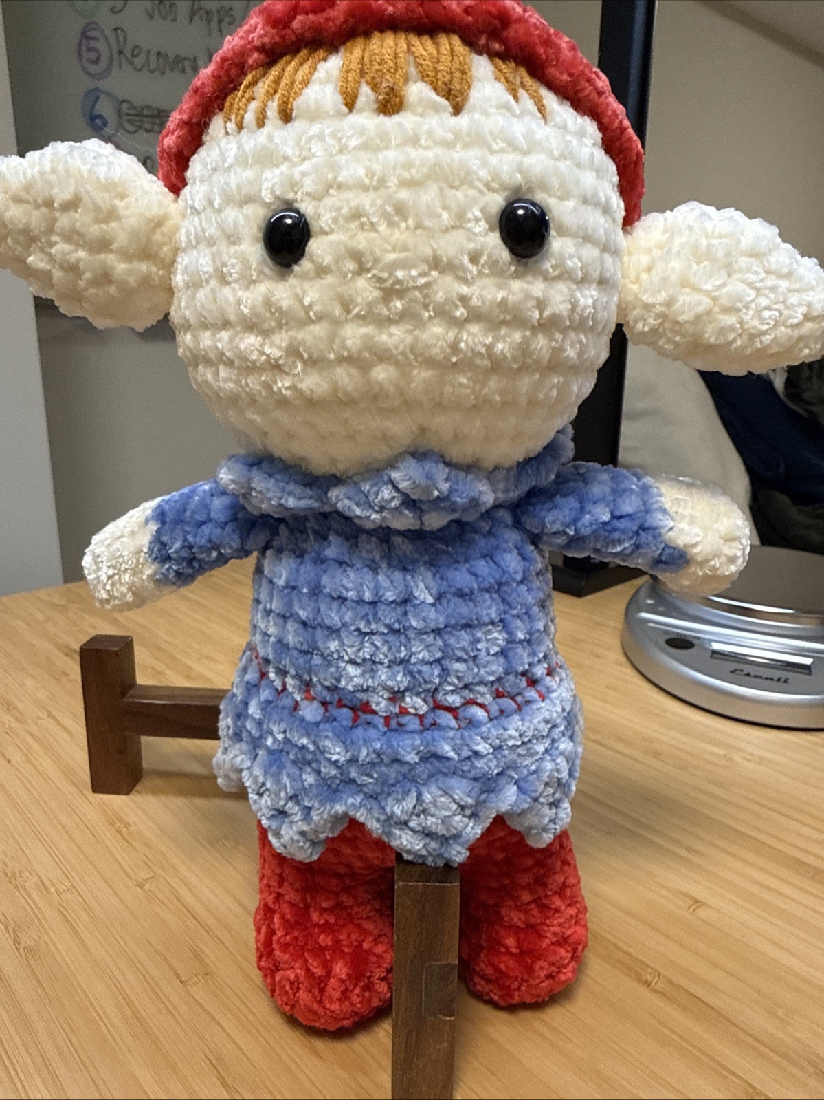 Handmade Crochet Amigurumi Elf Gnome Doll 12\
