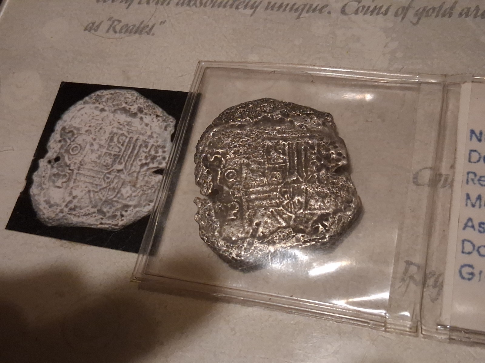 1655 Nuestra Señora de las Maravillas shipwreck Coins Condition Variety Lot#69