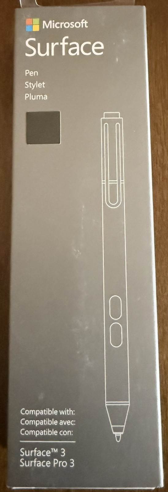 Microsoft 3UY-00012 Surface Pro 3 Pen Black 1616 With Loop & Batteries Brand New Microsoft 3UY-00012 Surface Pro 3 Pen Black 1616 With Loop & Batteries Brand New