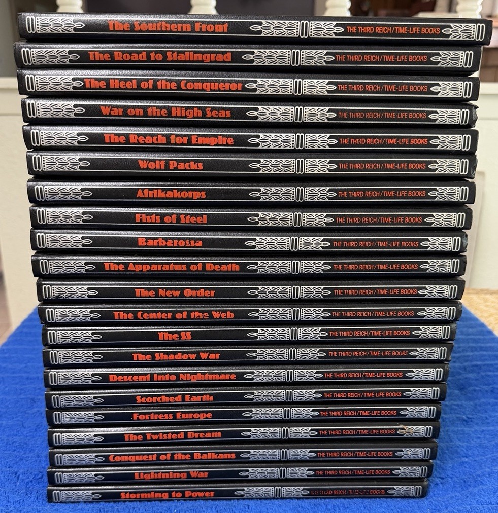 The Third Reich Complete 21 Volume Set Time Life Books WWII Nazi History Hitler 