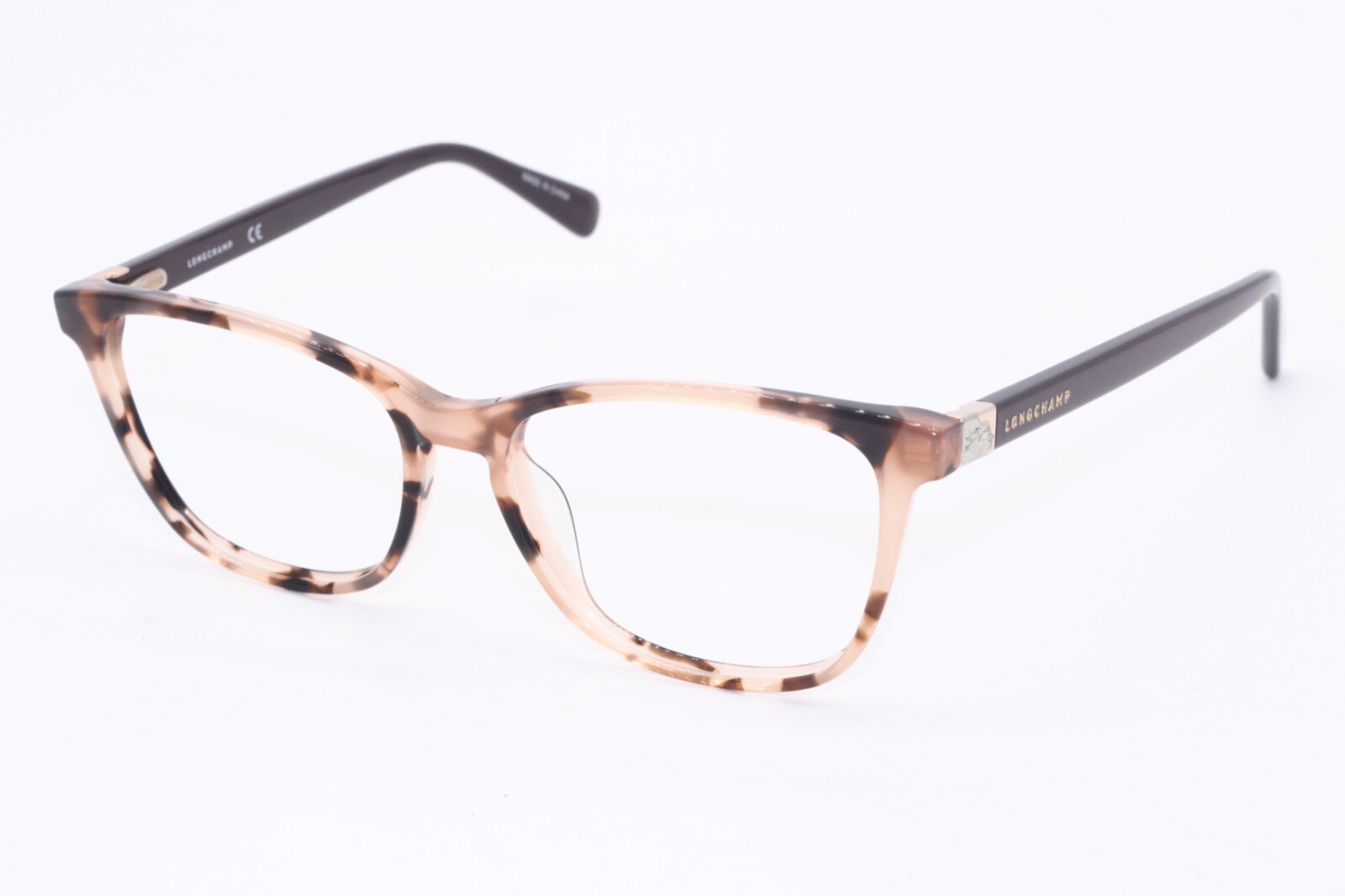 NEW LONGCHAMP LO2647 609 PINK BROWN AUTHENTIC DESIGNER FRAMES EYEGLASSES 53-16