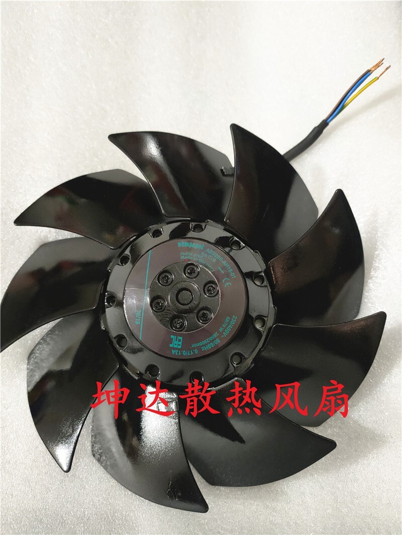 1pc for Fan A2D200-AH18-01 Electric control cabinet Cooling fan AC230V/400V