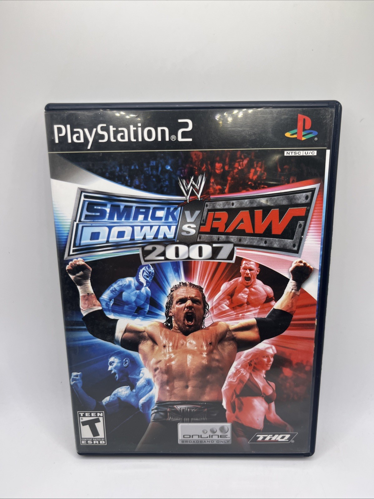 WWE Smackdown vs. Raw 2007 (Sony PlayStation 2 PS2, 2006) Tested WWE Smackdown vs. Raw 2007 (Sony PlayStation 2 PS2, 2006) Tested