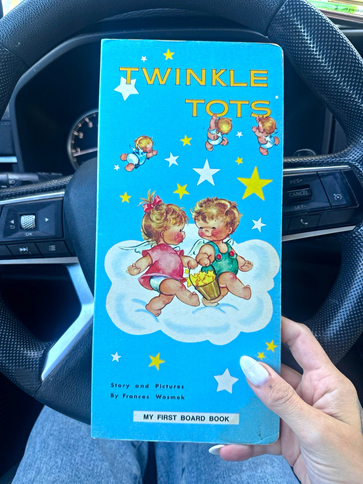 Twinkle Tots (My First Board Book) Vintage 1956 Illustrated - Frances Wosmek