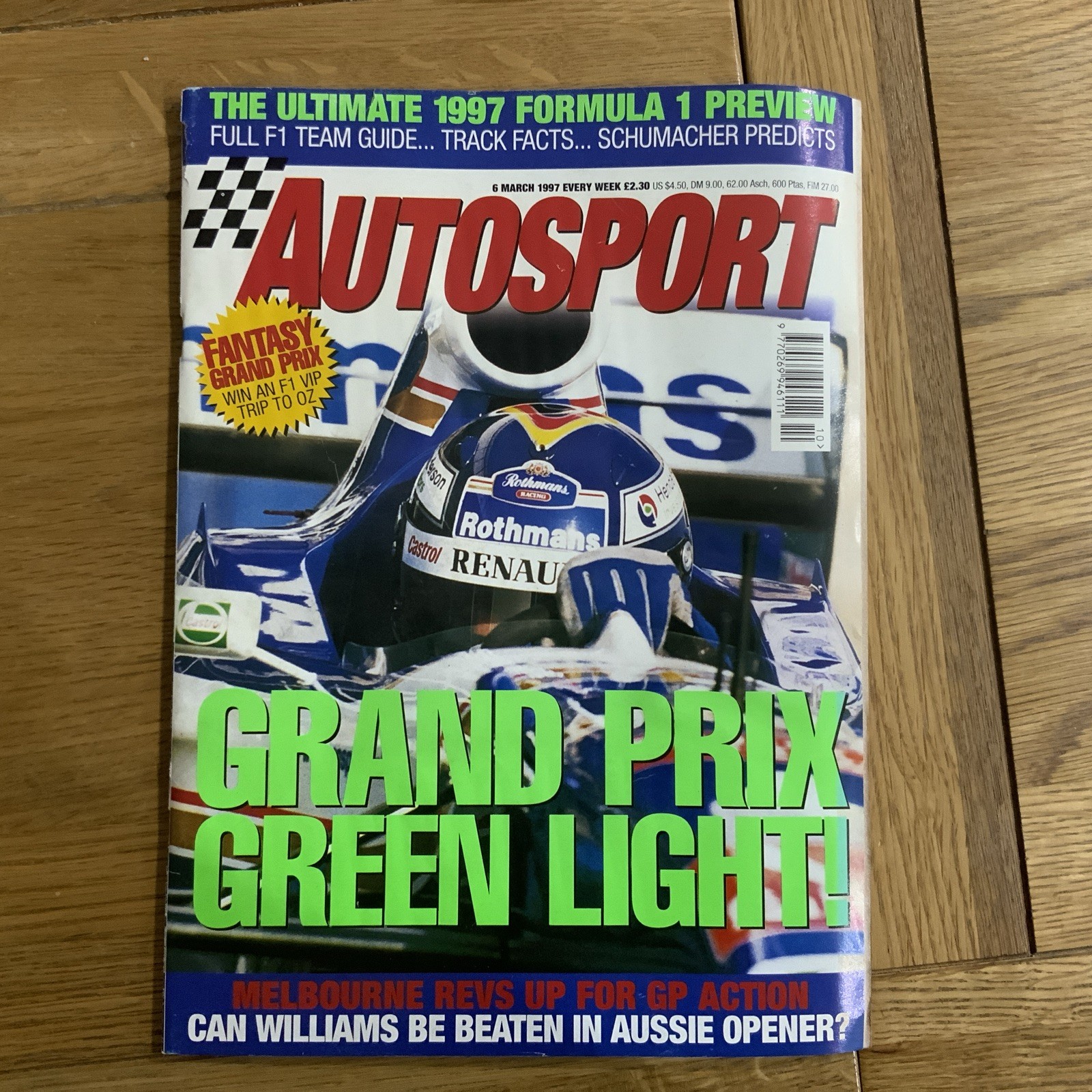 AUTOSPORT magazine March 1997