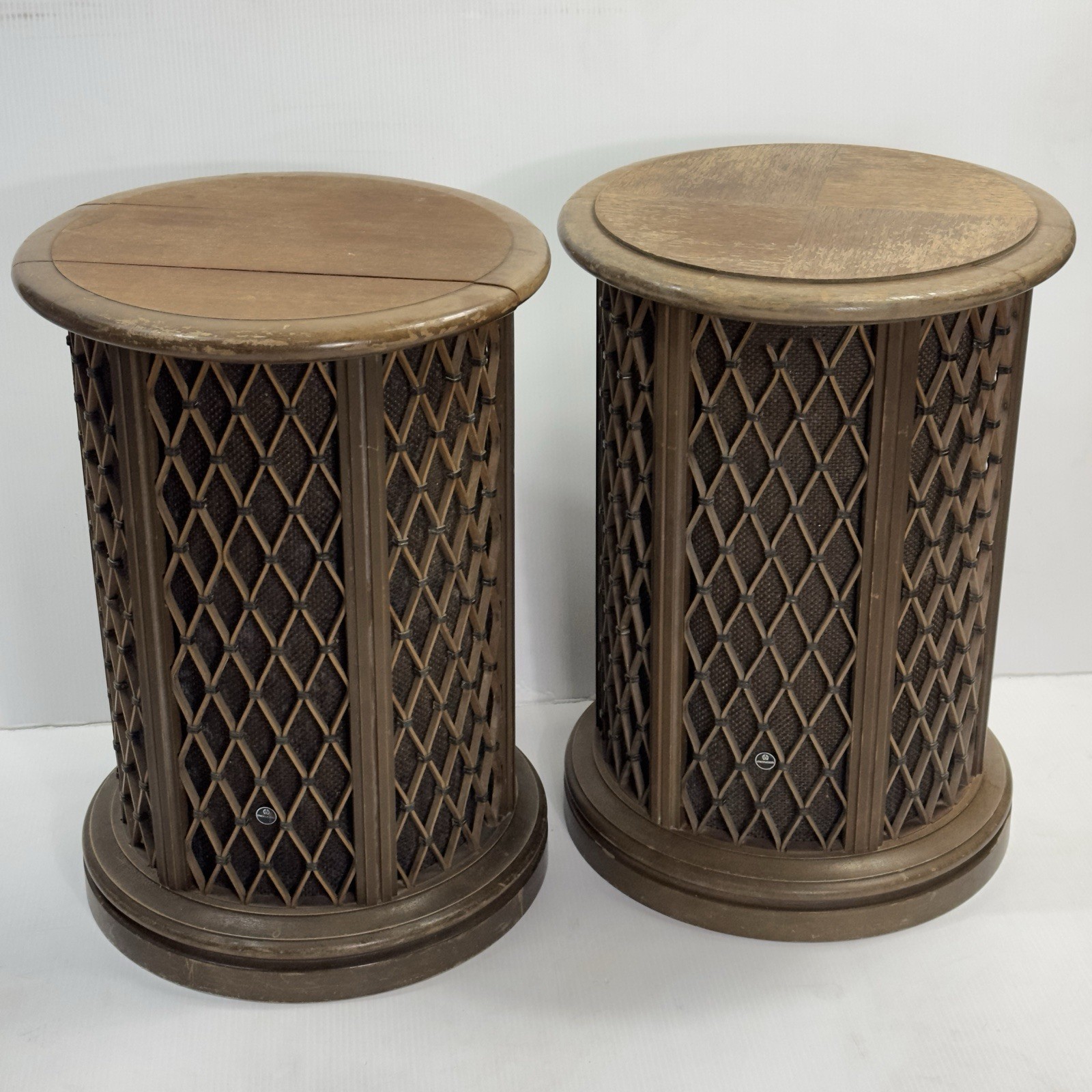 Pioneer CS-05 Vintage Floor Speakers Omnidirectional Coffee Table. Tested