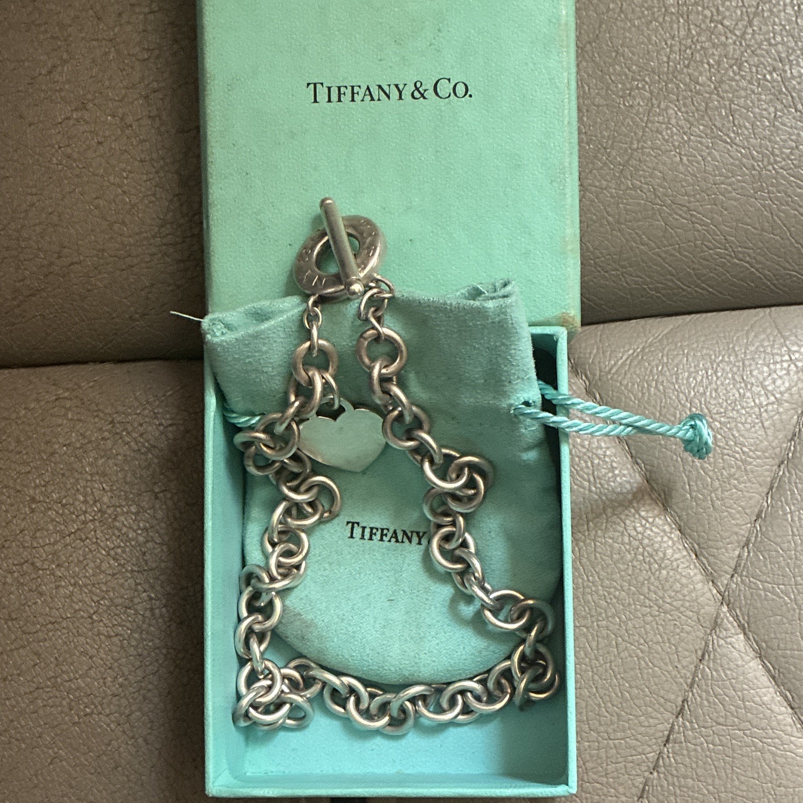 Tiffany &co.toggle Heart Return To Tiffany Necklace