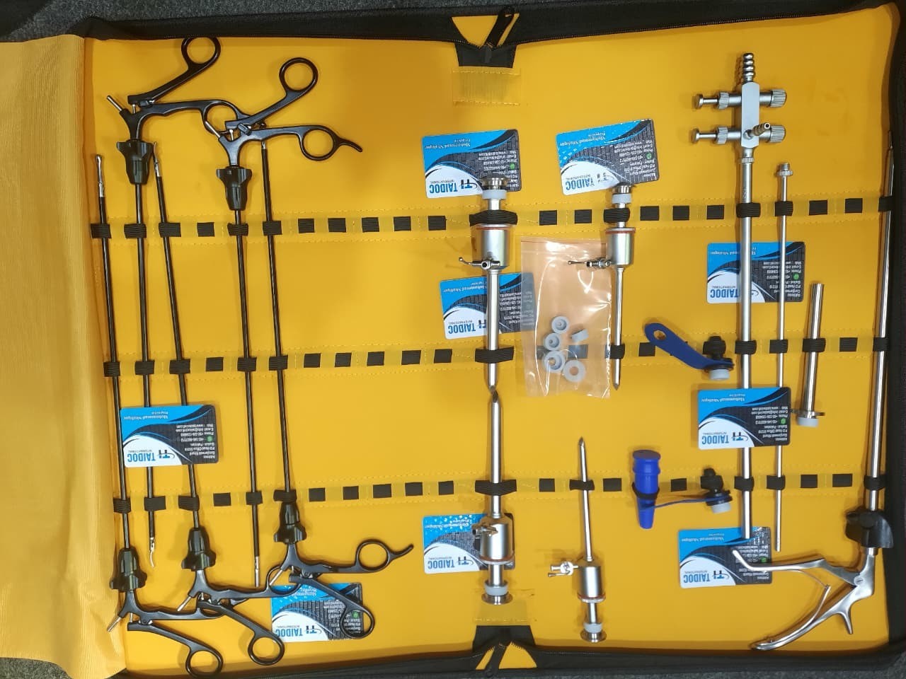 16pc Laparoscopic Surgery Set 5mm/10mm Endoscopy Reusable Surgical Instruments