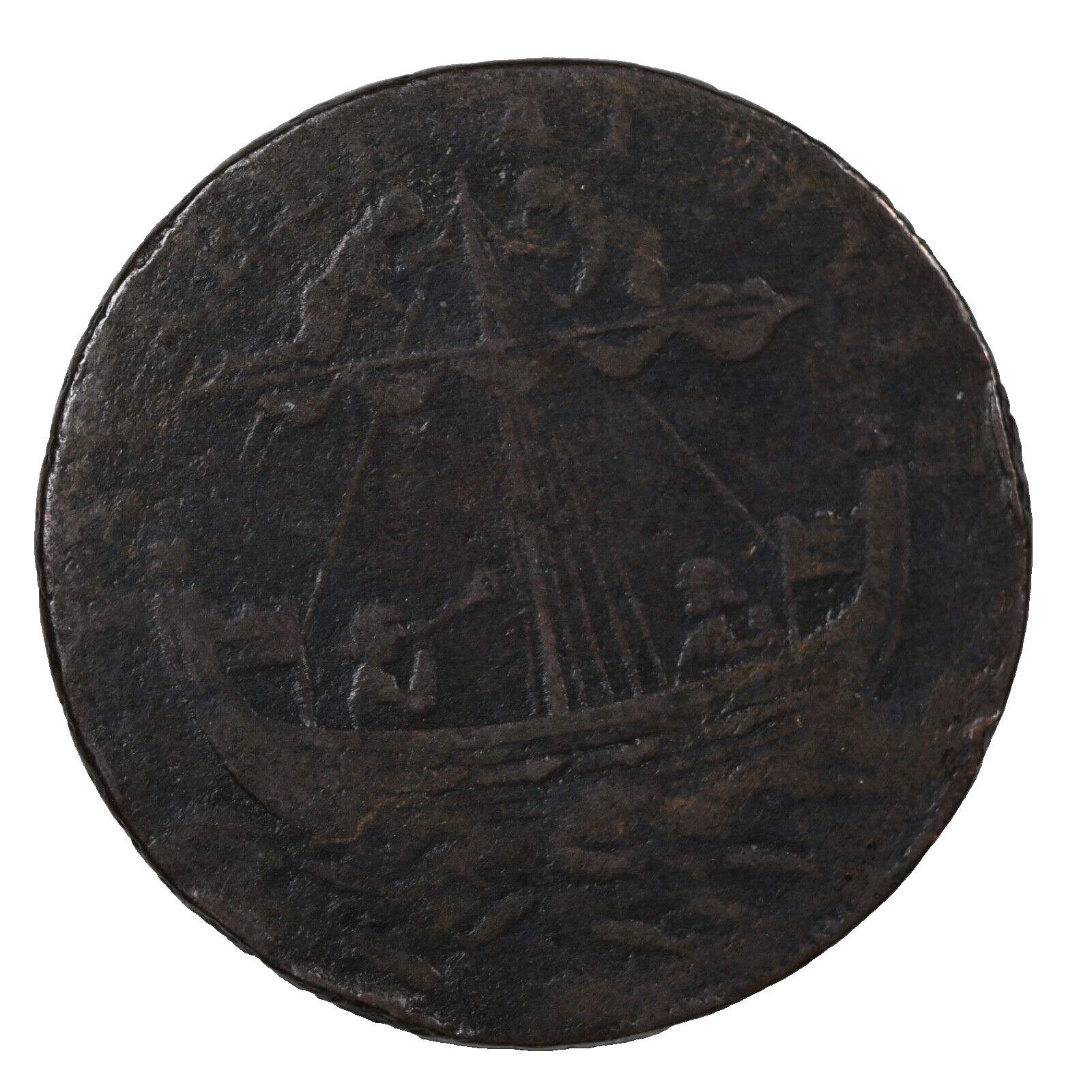 England 1794 Kent Hythe Lutwyche\'s R. Shipdens Halfpenny Conder Token D&H-31
