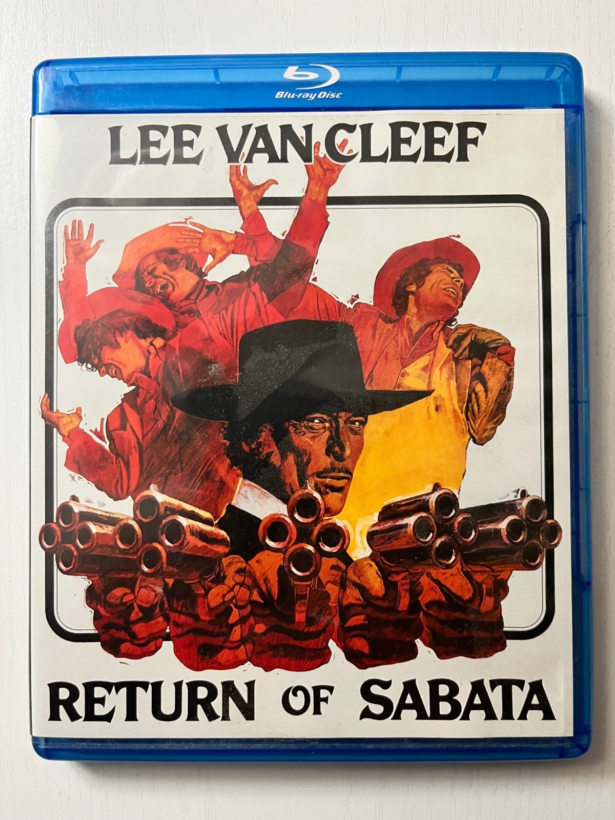 RETURN OF SABATA Blu-ray 1972 Lee Van Cleef Kino Lorber OOP Rare Western