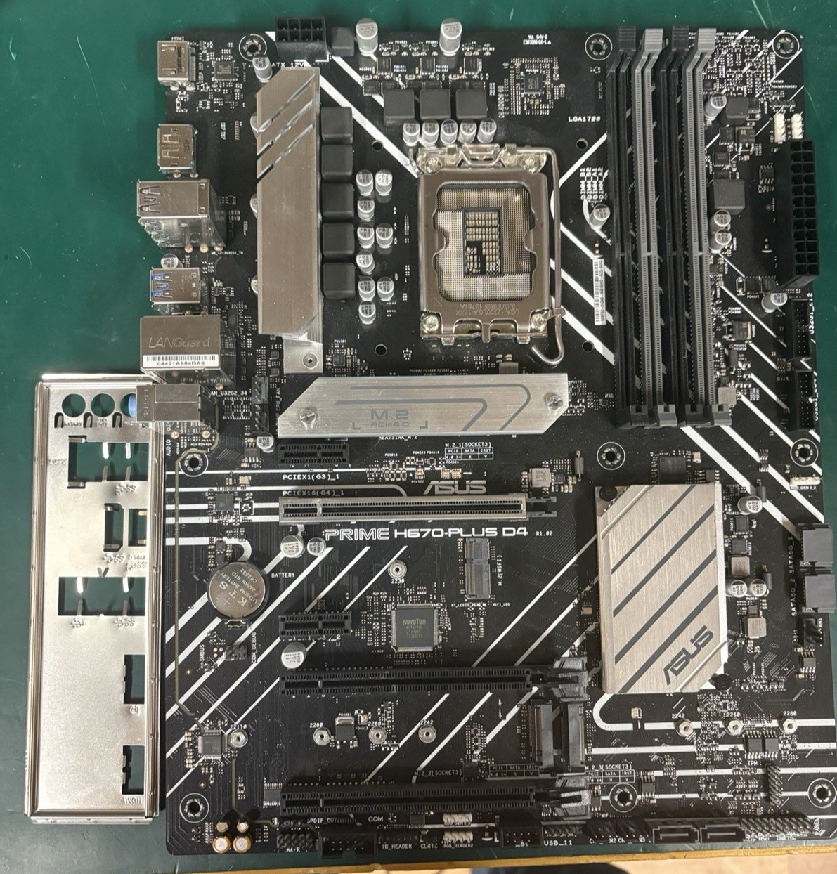 ASUS PRIME H670-PLUS D4 motherboard LGA1700 DDR4 128G HDMI+DP ATX ASUS PRIME H670-PLUS D4 motherboard LGA1700 DDR4 128G HDMI+DP ATX