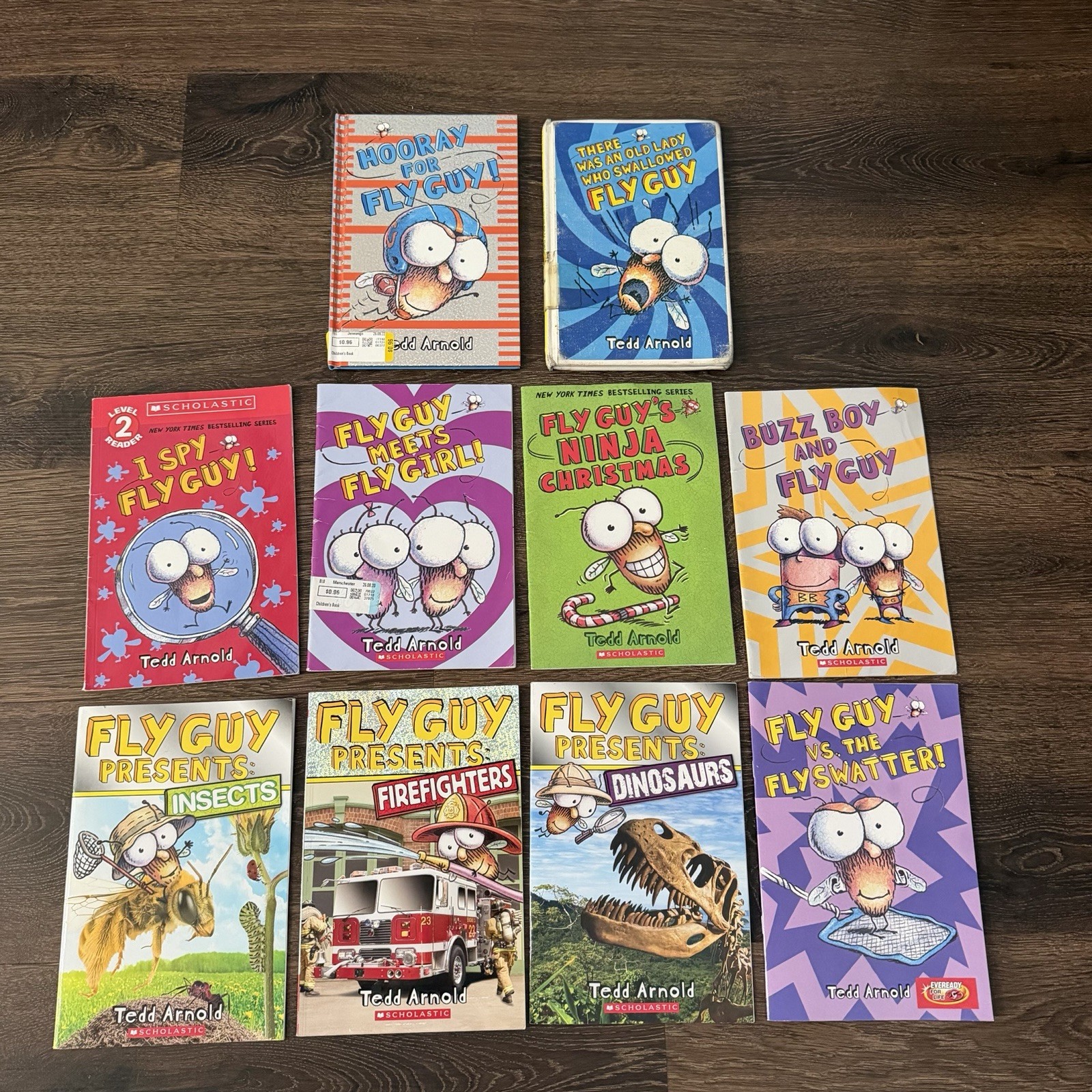 Fly Guy Books Lot of 10 Ted Arnold Scholastic Readers & Nonfiction Fly Guy Books Lot of 10 Ted Arnold Scholastic Readers & Nonfiction