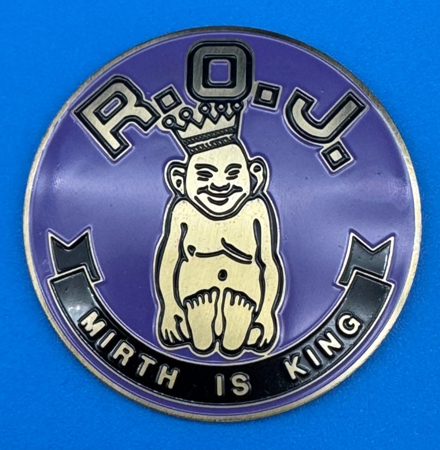 Royal Order of Jesters R.O.J. Aluminum 2\