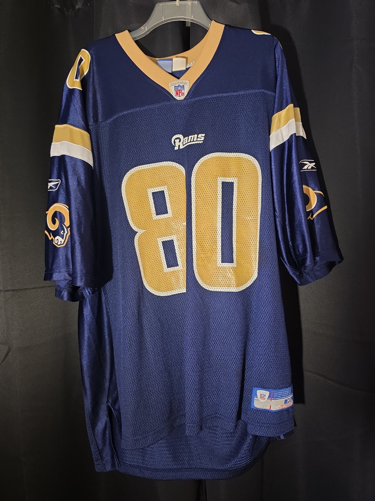 Vintage Reebok Equipment Jersey Rams #80 Issac Bruce XL Vintage Reebok Equipment Jersey Rams #80 Issac Bruce XL