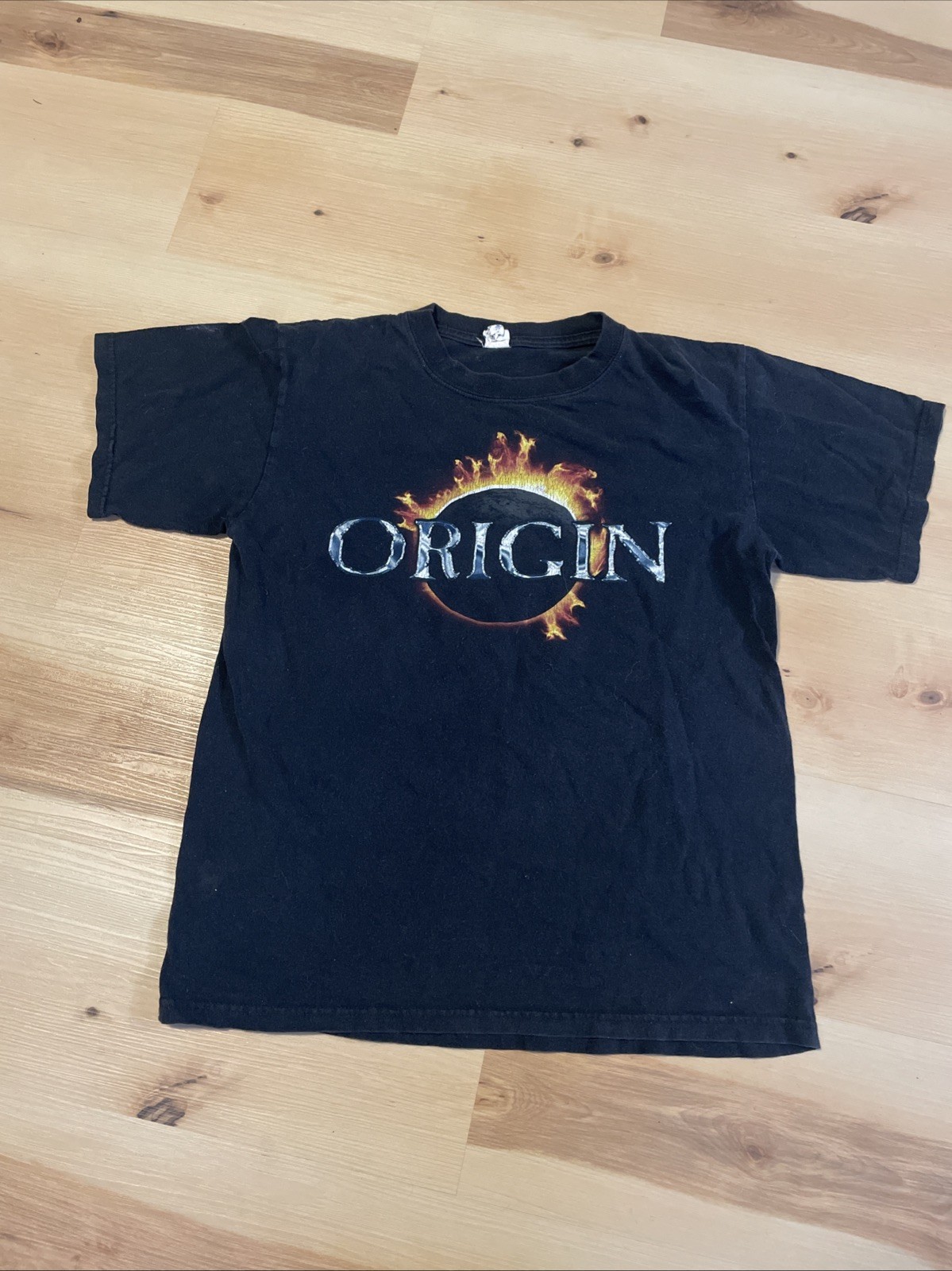 Vtg ORIGIN Shirt THIN THE HERD Medium Death Metal Decrepit Birth Napalm Tech