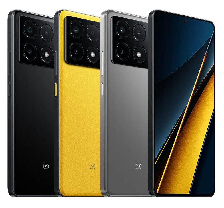 Xiaomi POCO X6 PRO 5G Grey - 8GB RAM - 256GB ROM - Unlocked Global Version NEW