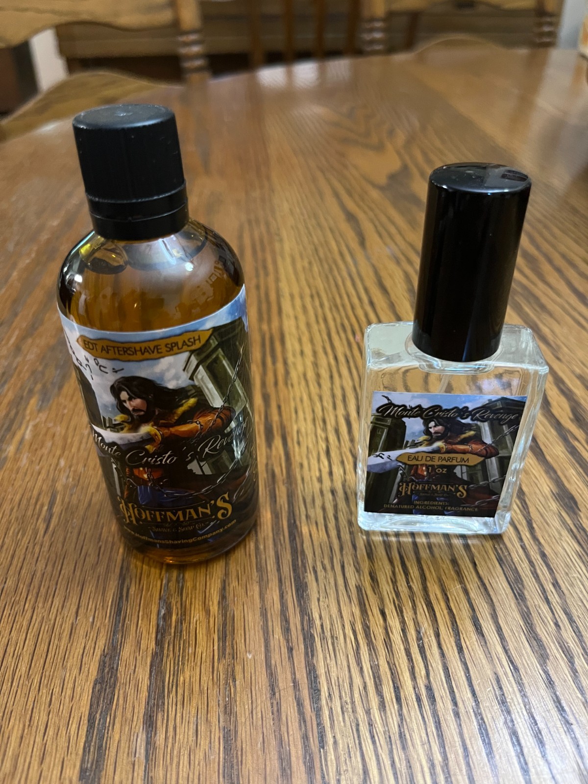RARE Hoffmans Grooming Aftershave Splash & EDP Bundle - Monte Cristo\'s Revenge