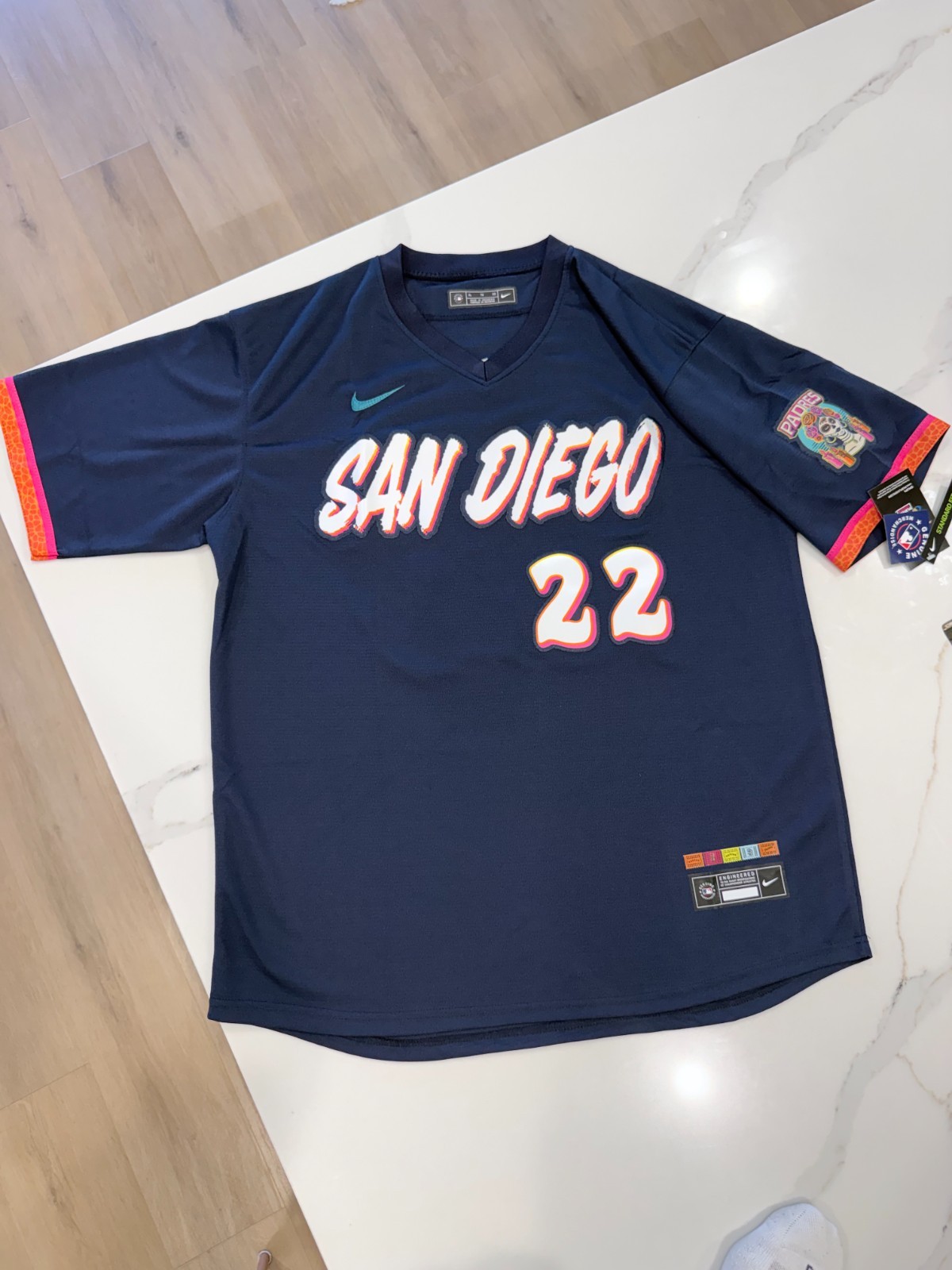 San Diego Padres City Connect Jerseys 2.0 Youth/Women/Men Sizes Available